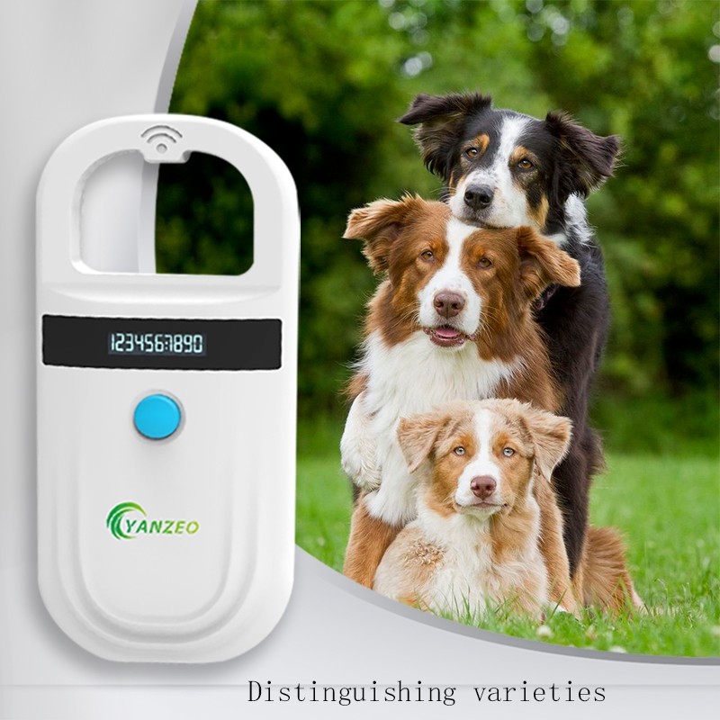 Yanzeo AR180 134.2kHz FDX-B Pet Microchip Scanner EMID Animal RFID Tag Handheld Reader dog reader Low Frequency Handheld RFID 