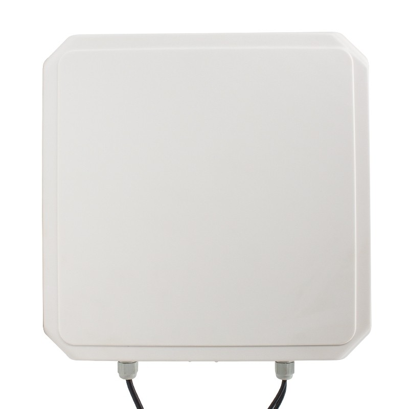 R783 UHF Integrated Reader Outdoor IP67 9dbi Antenna USB RS232/RS485/Wiegand Output 8m Long Range UHF RFID Reader 